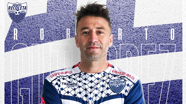 Tras un semestre sin club: Roberto Gutiérrez fichó por Deportes Recoleta