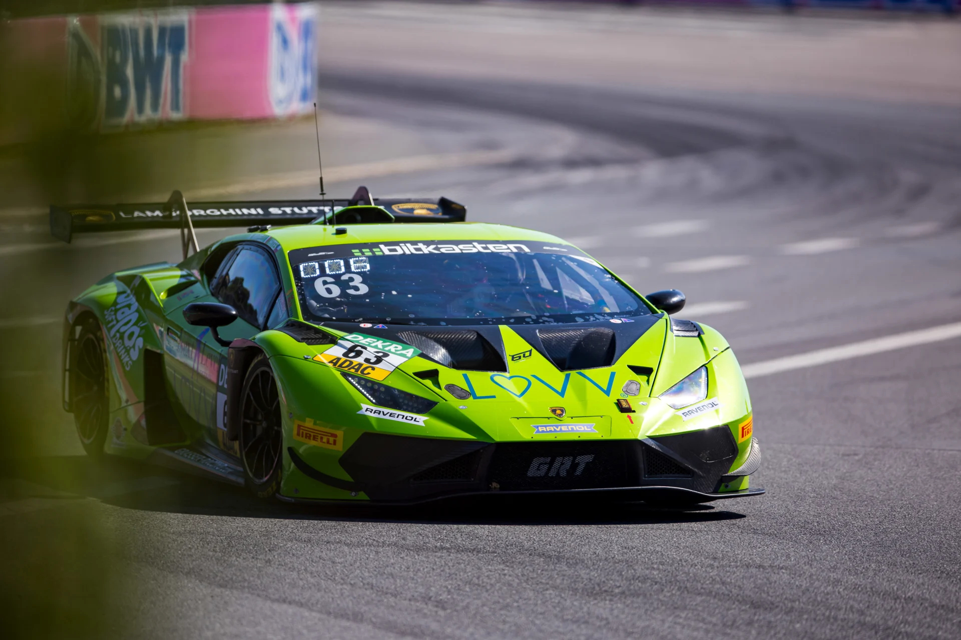 Benjamín Hites tuvo un buen debut en el circuito callejero de Norisring en Alemania