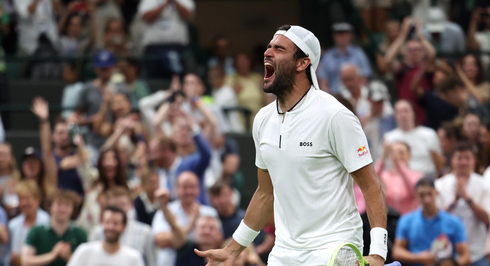 Matteo Berrettini doblegó a Alexander Zverev y enfrentará a Carlos Alcaraz en Wimbledon
