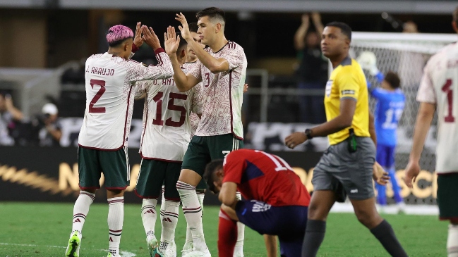 México despachó a Costa Rica y se instaló en semifinales de la Copa de Oro