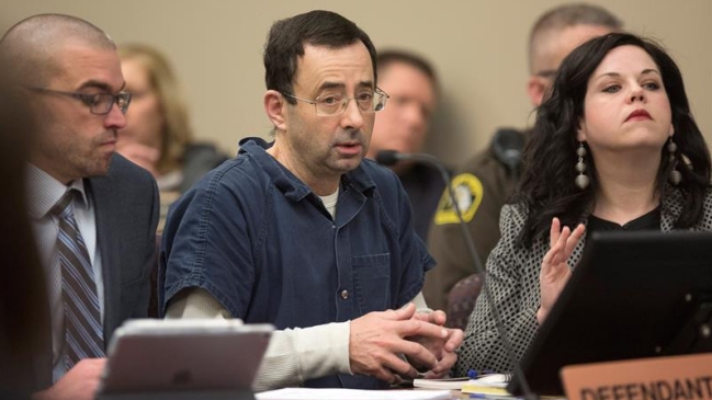 Larry Nassar, condenado por abusos sexuales, fue apuñalado en prisión