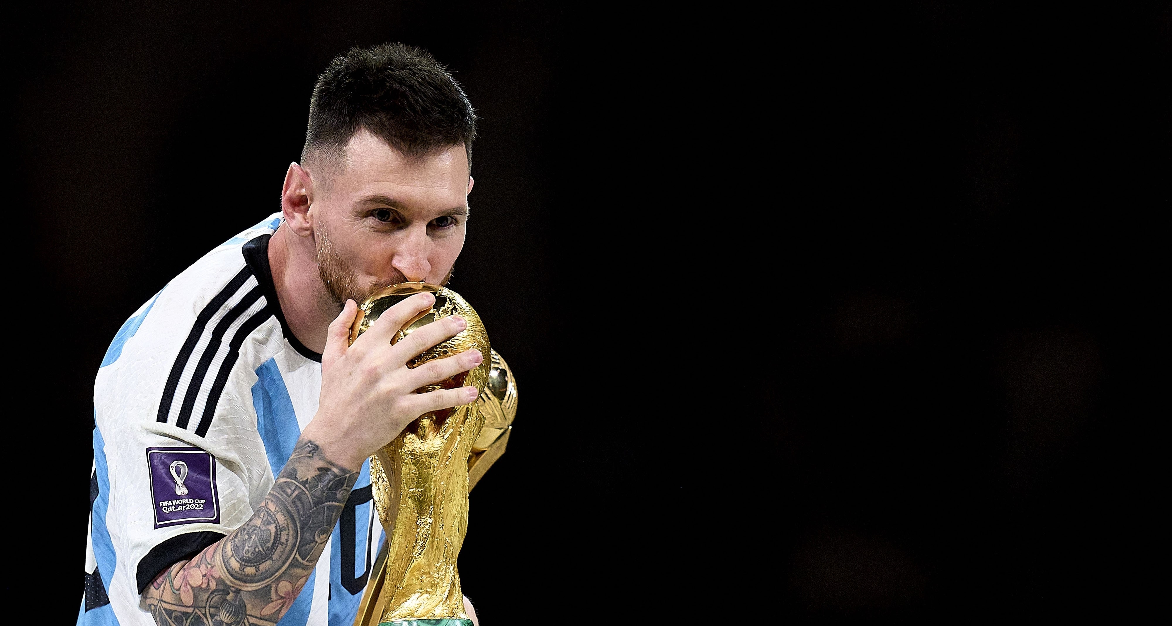 La camiseta de Lionel Messi de la final de Qatar ya está en el Museo de la FIFA