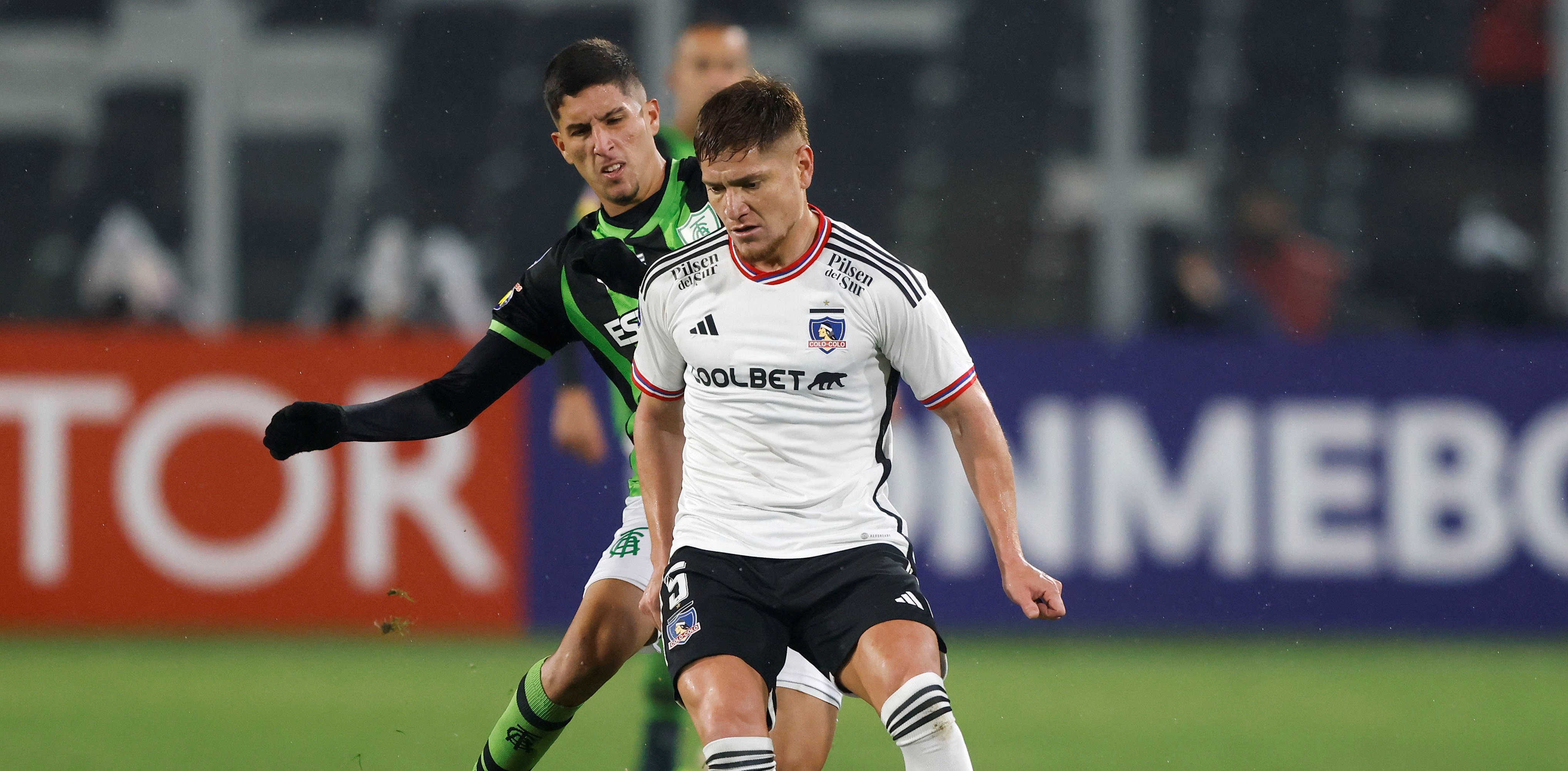 Colo Colo se desahogó con derechazo de Leonardo Gil ante América MG