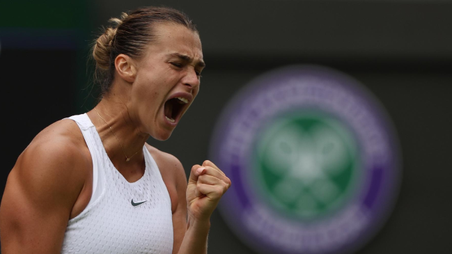 Sabalenka venció a Keys en Wimbledon y quedó a un triunfo del número uno de la WTA
