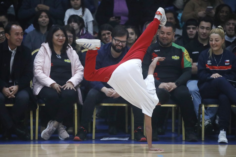 Presidente Gabriel Boric encabezó acto a 100 días de los Panamericanos de Santiago 2023