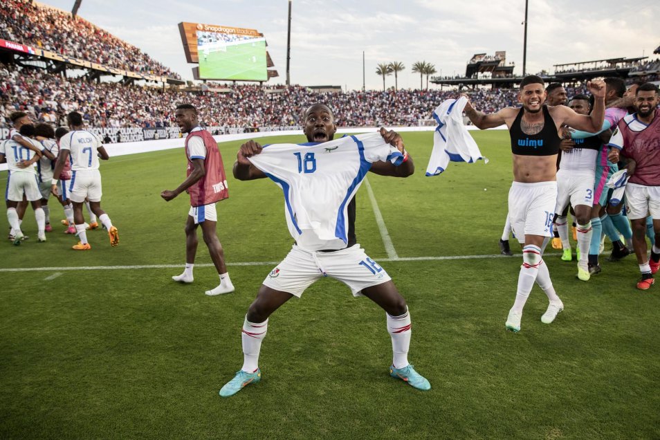 El eufórico festejo de Cecilio Waterman y Panamá tras eliminar a EE.UU. en la Copa de Oro
