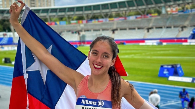 Amanda Cerna clasificó a la final de los 400 metros en el Mundial de Para atletismo en París
