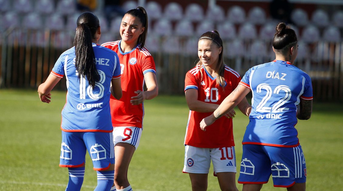 La Roja Femenina venció a Universidad de Chile en amistoso de práctica en Quilín