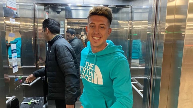 Pablo Parra llegó a Chile para unirse a Colo Colo: Estoy feliz