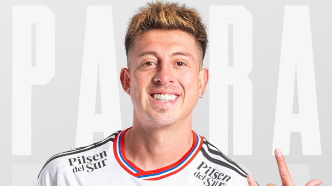Colo Colo anunció la incorporación de Pablo Parra