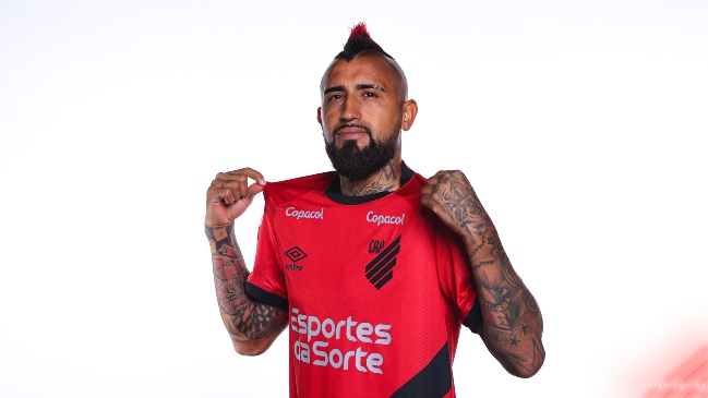 Arturo Vidal está habilitado para hacer su estreno por Atlético Paranaense