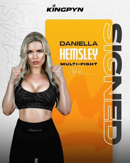 Daniella Hemsley, la modelo de OnlyFans que tuvo osado festejo tras ganar pelea de boxeo