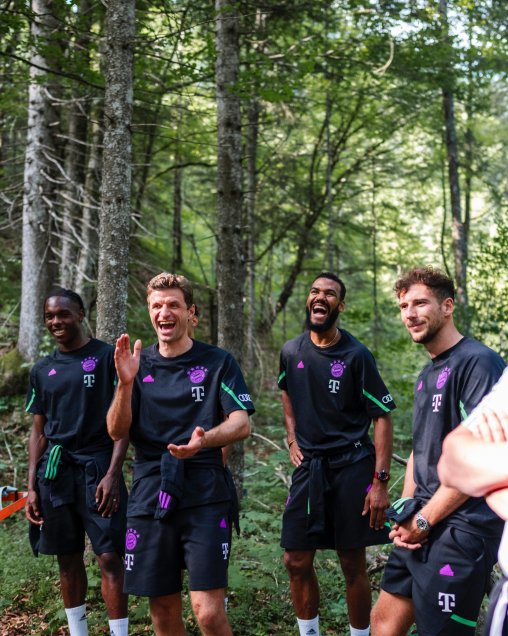 Bayern Munich sometió a sus futbolistas a pruebas de habilidad en su pretemporada