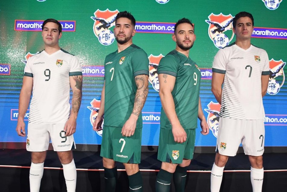 Selección de Bolivia presentó sus nuevas camisetas para las Clasificatorias