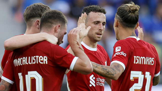 Liverpool remontó ante Karlsruher y celebró en amistoso de pretemporada