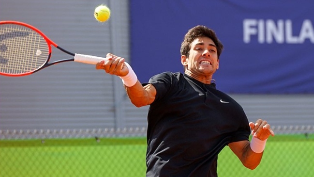 [Video] “Me voy pa’ la casa”: La frustración de Cristian Garin al retirarse en Tampere