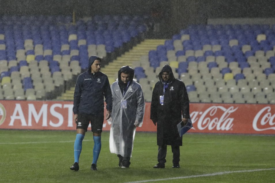 La lluvia frustró la revancha entre Audax y Ñublense por la Sudamericana en Concepción