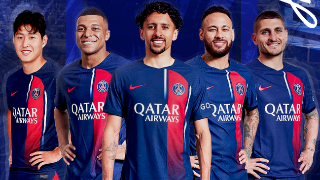 PSG incluyó a Mbappé y Neymar en el cartel de promoción de su gira asiática