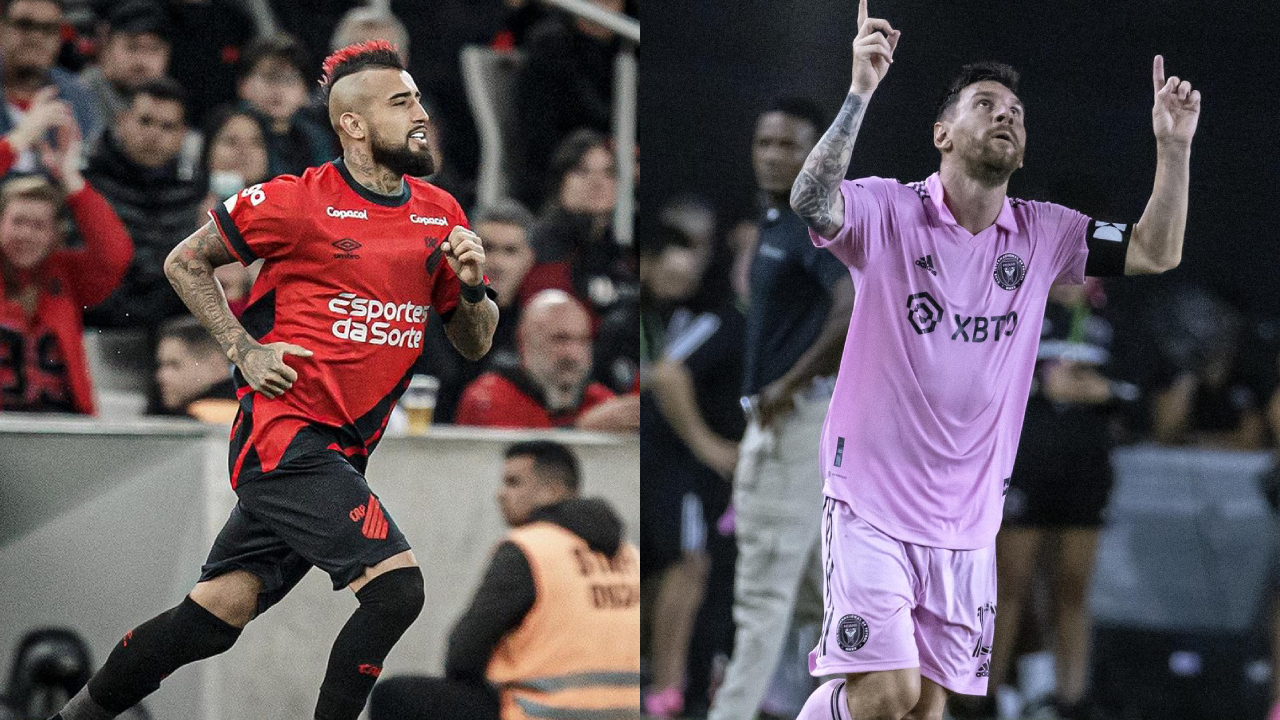 La reacción de Vidal por el debut triunfal de Messi: Siempre mostrando que eres el mejor de la historia