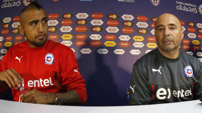 Jorge Sampaoli tras dichos de Vidal: Mi forma de pensar sobre Arturo no va a cambiar nunca
