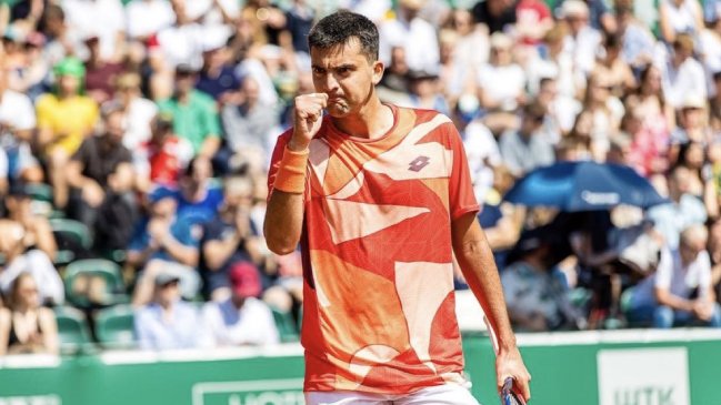 Tomás Barrios debutó con triunfo en las clasificaciones del ATP de Umag