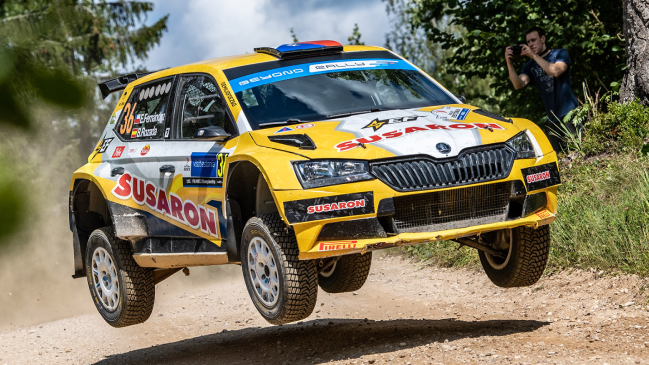 Emilio Fernández cumplio otra destacada actuación en Estonia