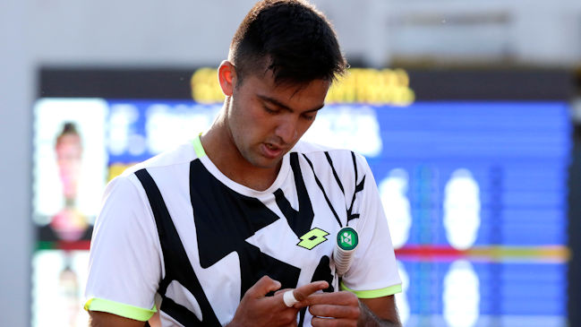 Tomás Barrios tropezó con derrota en la ronda final de las clasificaciones del ATP de Umag