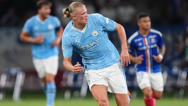 Manchester City se adueñó de entretenido amistoso contra Yokohama Marinos