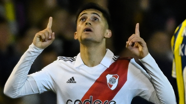 Pablo Solari salvó a River Plate con un doblete en su visita a Rosario Central