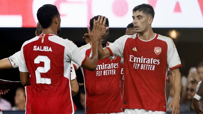 Arsenal venció a FC Barcelona en un partidazo lleno de goles