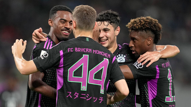 Bayern Múnich cerró su paso por Japón con un triunfo sobre Kawasaki Frontale