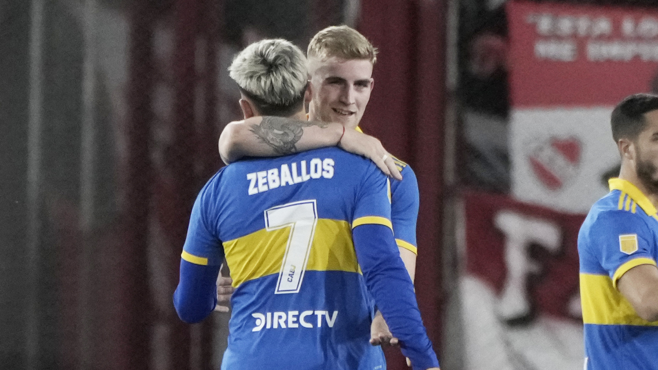 Boca Juniors tumbó a Independiente en la última fecha de la Liga Profesional de Argentina