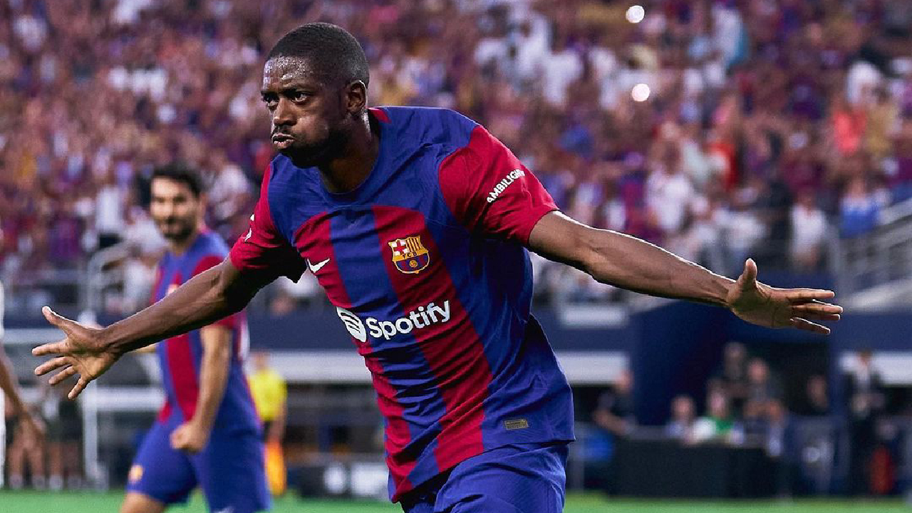 Barcelona goleó a Real Madrid en el clásico de pretemporada en Estados Unidos