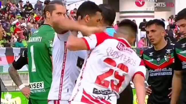 La pelea de Isaac Díaz y Maximiliano Quinteros por patear un penal que no se cobró