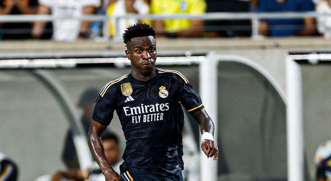 ¡Letal! El espectacular golazo de Vinicius Junior en amistoso de Real Madrid y Juventus