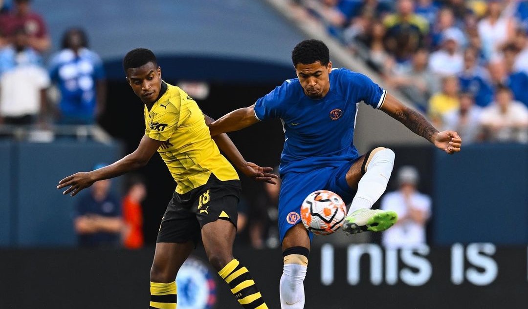 Chelsea rescató un empate en amistoso ante Borussia Dortmund en Chicago