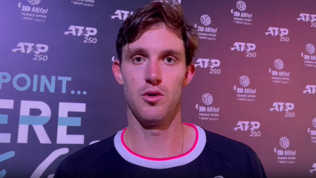 Nicolás Jarry: Gané mi partido con malas sensaciones, pero muy buena cabeza