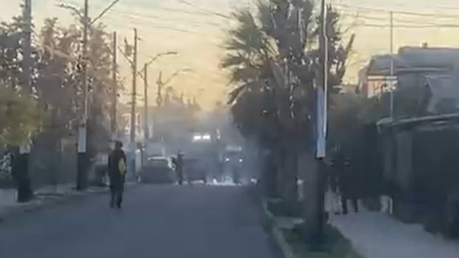 Integrantes de la Garra Blanca atacaron a Carabineros en oposición a demolición de mausoleo narco