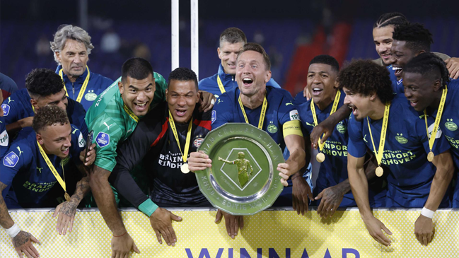 PSV se impuso a Feyenoord y conquistó la Supercopa de Países Bajos