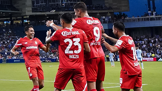 Toluca de Huerta, Baeza y Meneses goleó a Kansas City y avanzó en la Leagues Cup