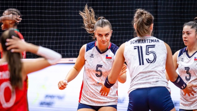 Chile consiguió su primer triunfo en una fase grupal de un Mundial de Voleibol