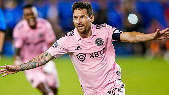 Messi rescató a Inter Miami con un doblete y avanzó a cuartos de la Leagues Cup por penales