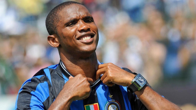 La imagen de Samuel Eto’o con varios kilos de más que llamó la atención