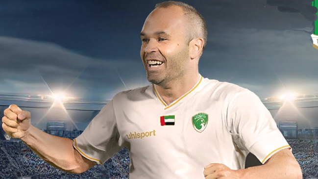 Iniesta será presentado el miércoles como nuevo jugador de Emirates Club