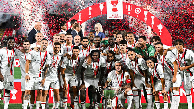 AC Milan festejó en penales ante Monza en el Trofeo “Silvio Berlusconi”