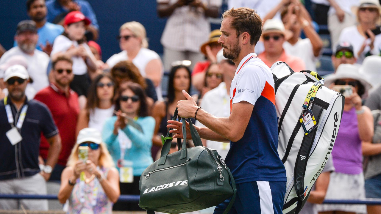 Daniil Medvedev cayó ante Alex De Miñaur en cuartos del Masters de Toronto