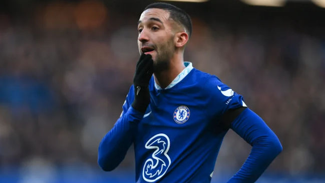 Lujoso automóvil de Hakim Ziyech se vio involucrado en un accidente en Amsterdam