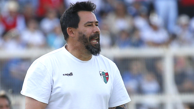 La reacción de Pablo Sánchez ante inminente partida de Bruno Barticciotto de Palestino