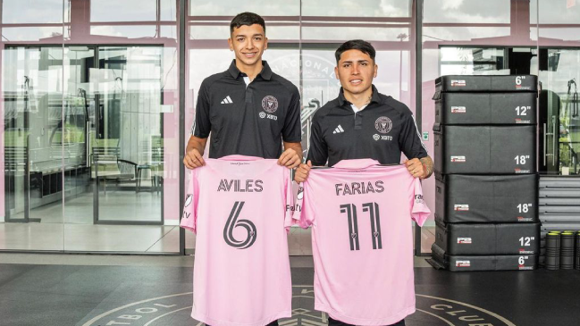 Tomás Avilés y Facundo Farías tuvieron su bienvenida en Inter Miami