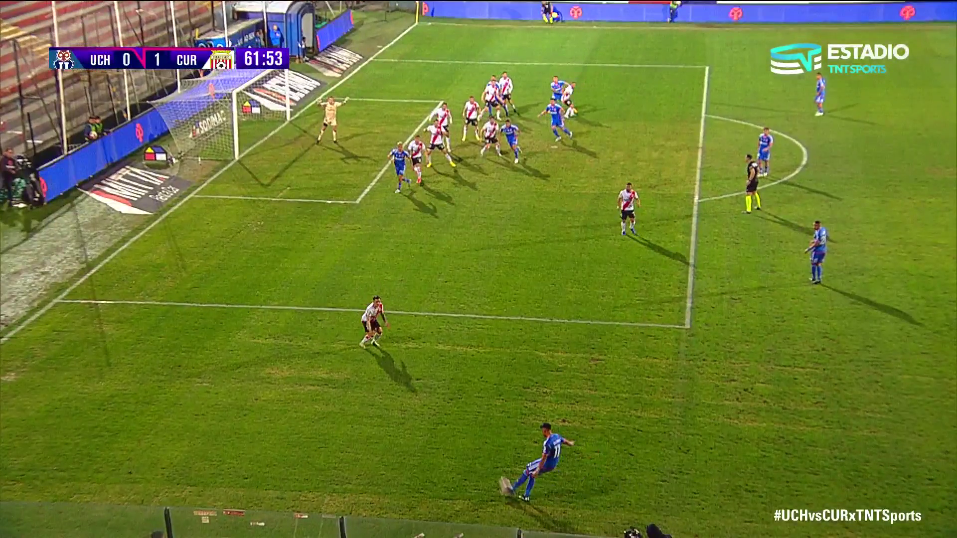 Los goles anulados a Assadi y Domínguez en la U ante Curicó Unido